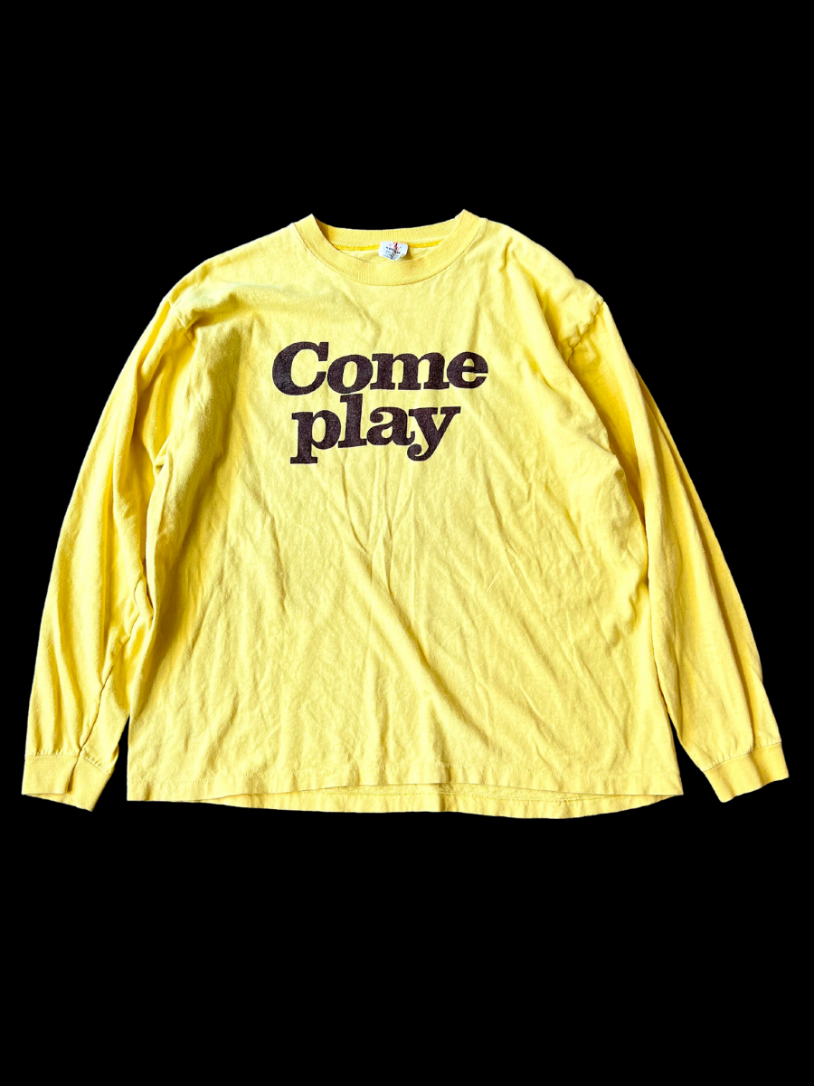 1960s Tech HiFi "Come Play" Long Sleeve