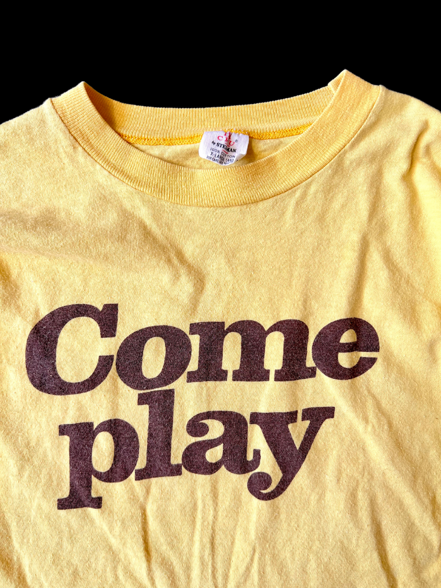 1960s Tech HiFi "Come Play" Long Sleeve