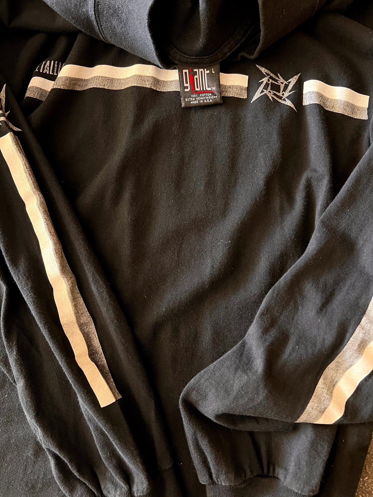 1990s Metallica Band Mock neck Shirt