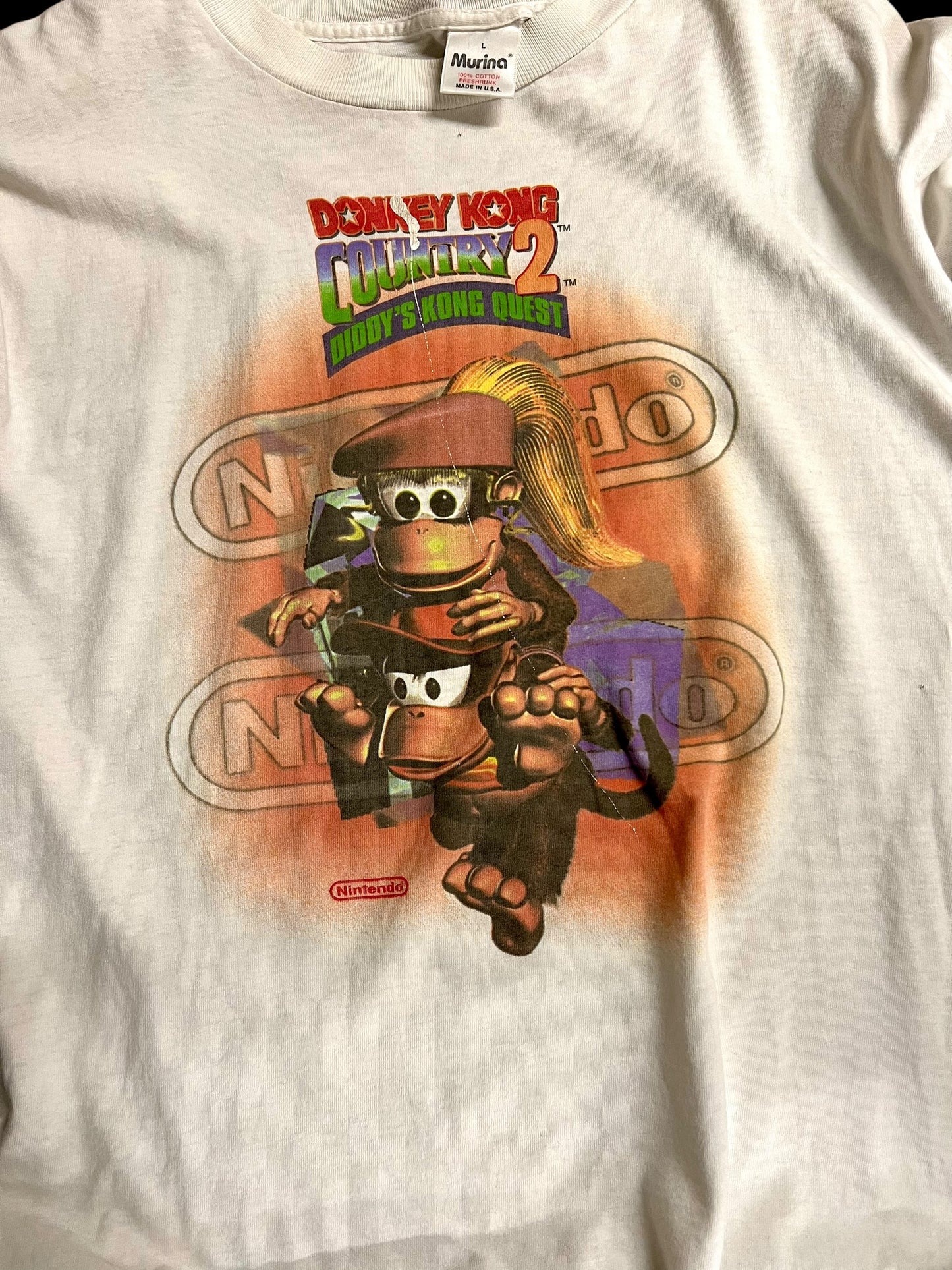 1990s Nintendo Donkey Kong Long Sleeve