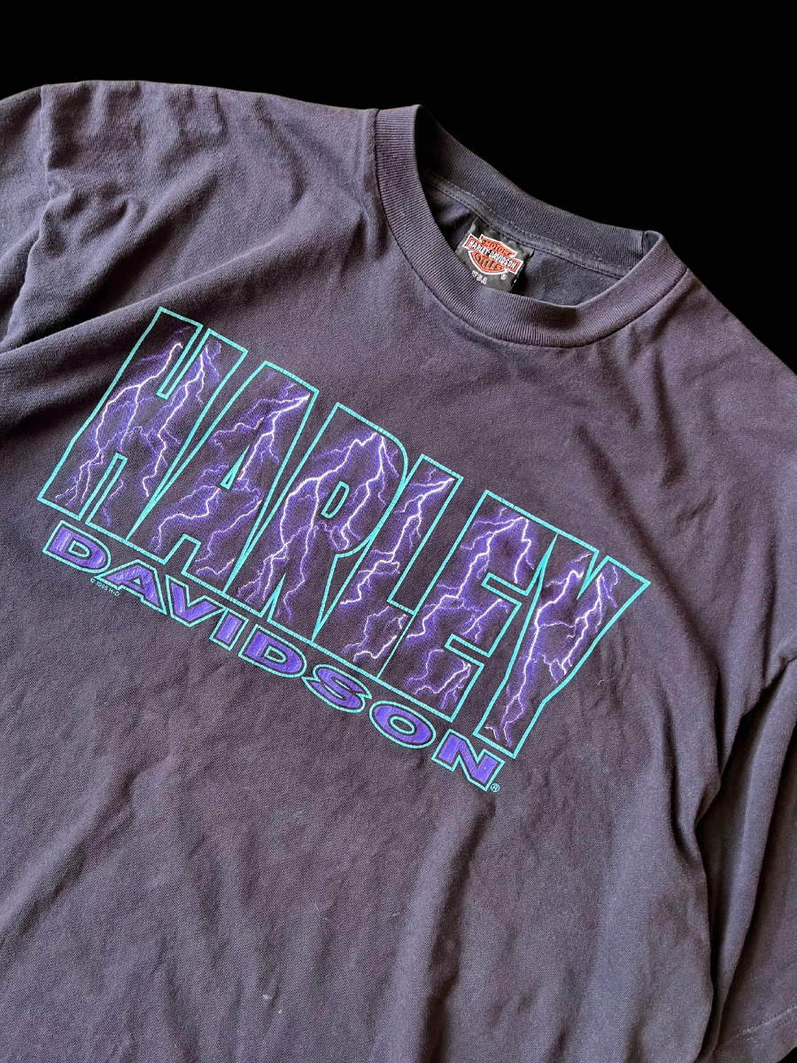 1990s Harley Davidsons Lightning T-Shirt