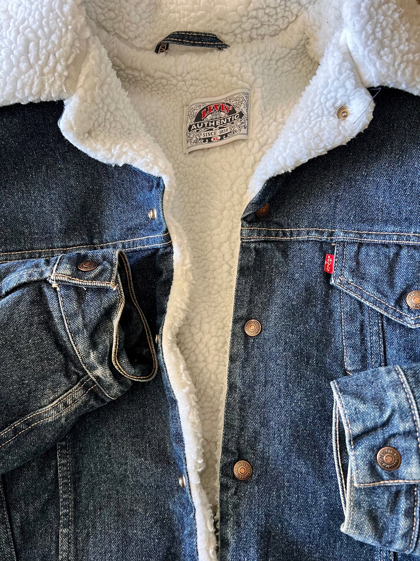1990s Levis Sherpa Jacket