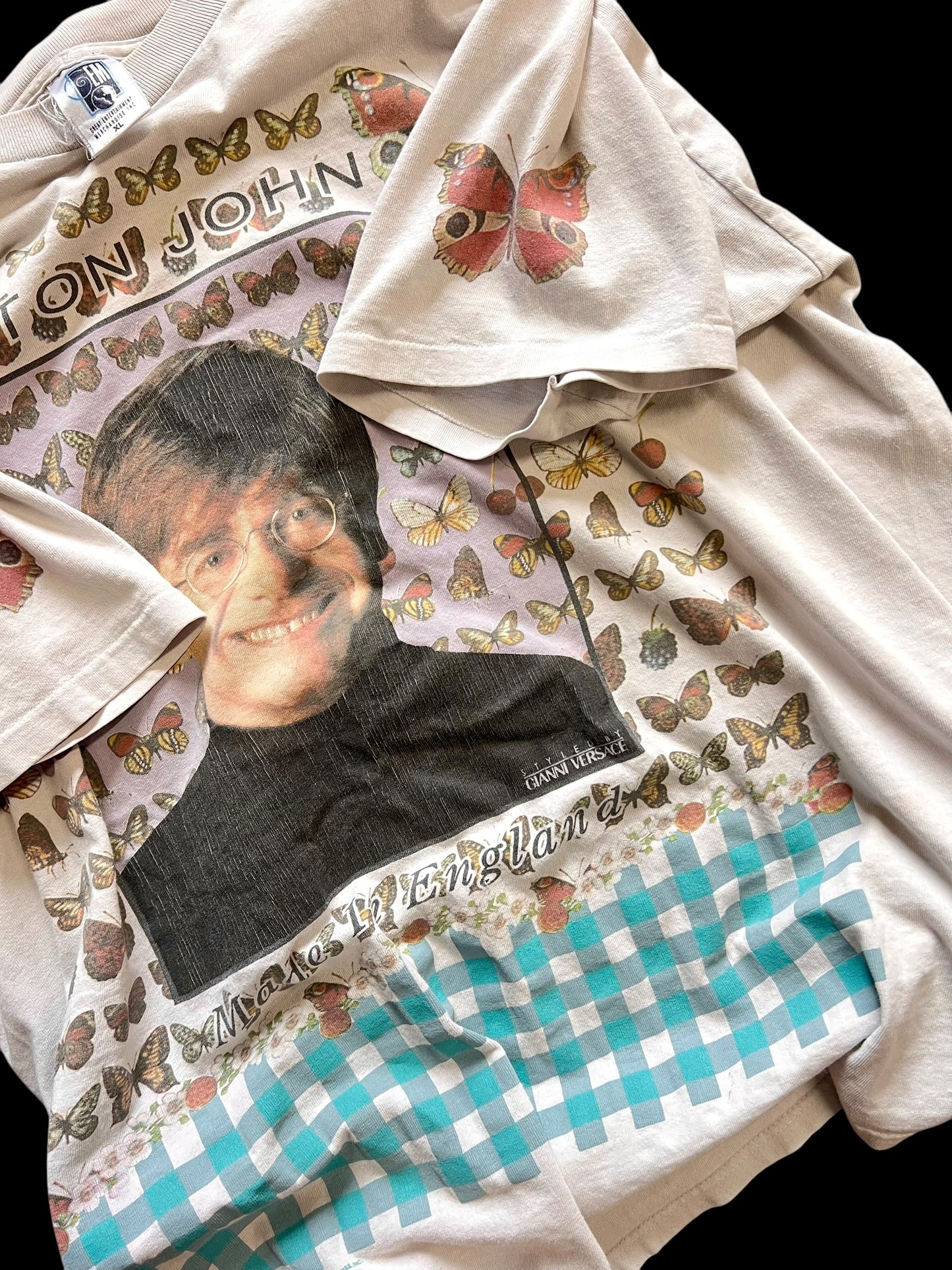 1990s Elton John Gianni Versace T-Shirt
