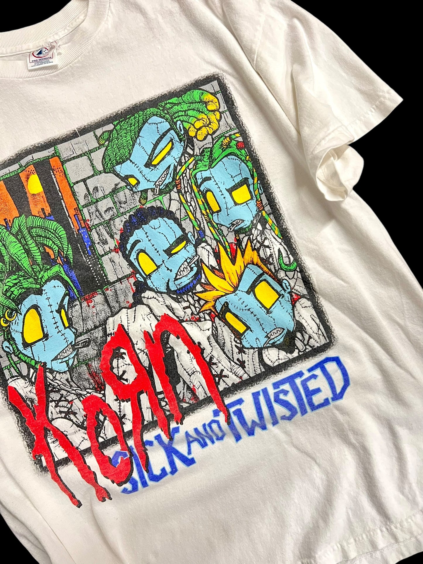 2000s Korn Sick and Twisted T-Shirt