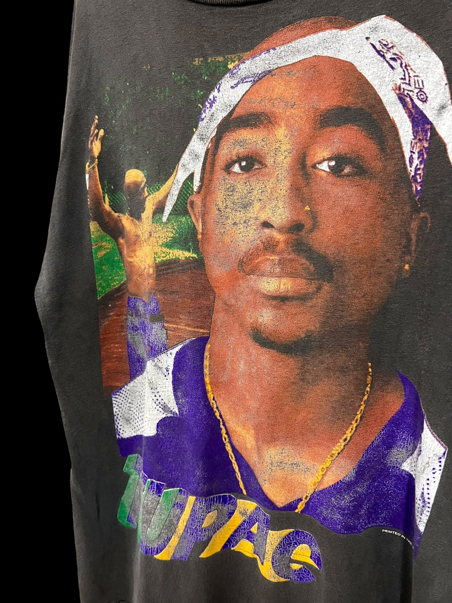 1990s Tupac Rap T-Shirt