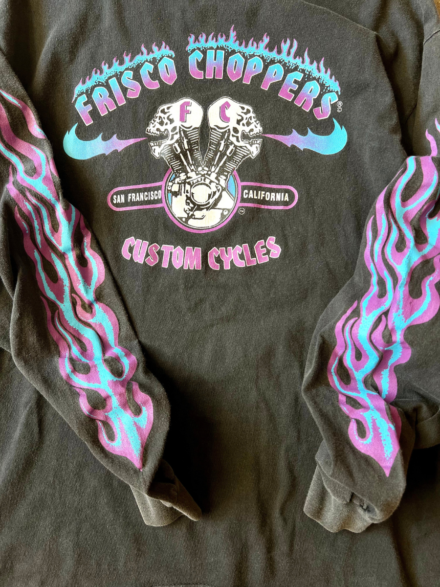 2000s Choppers Flames Long Sleeve