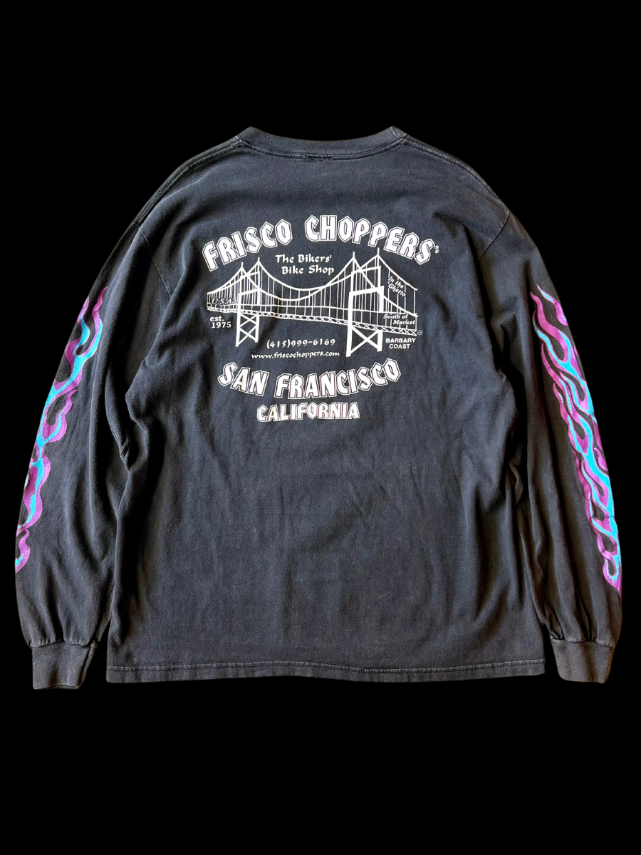 2000s Choppers Flames Long Sleeve