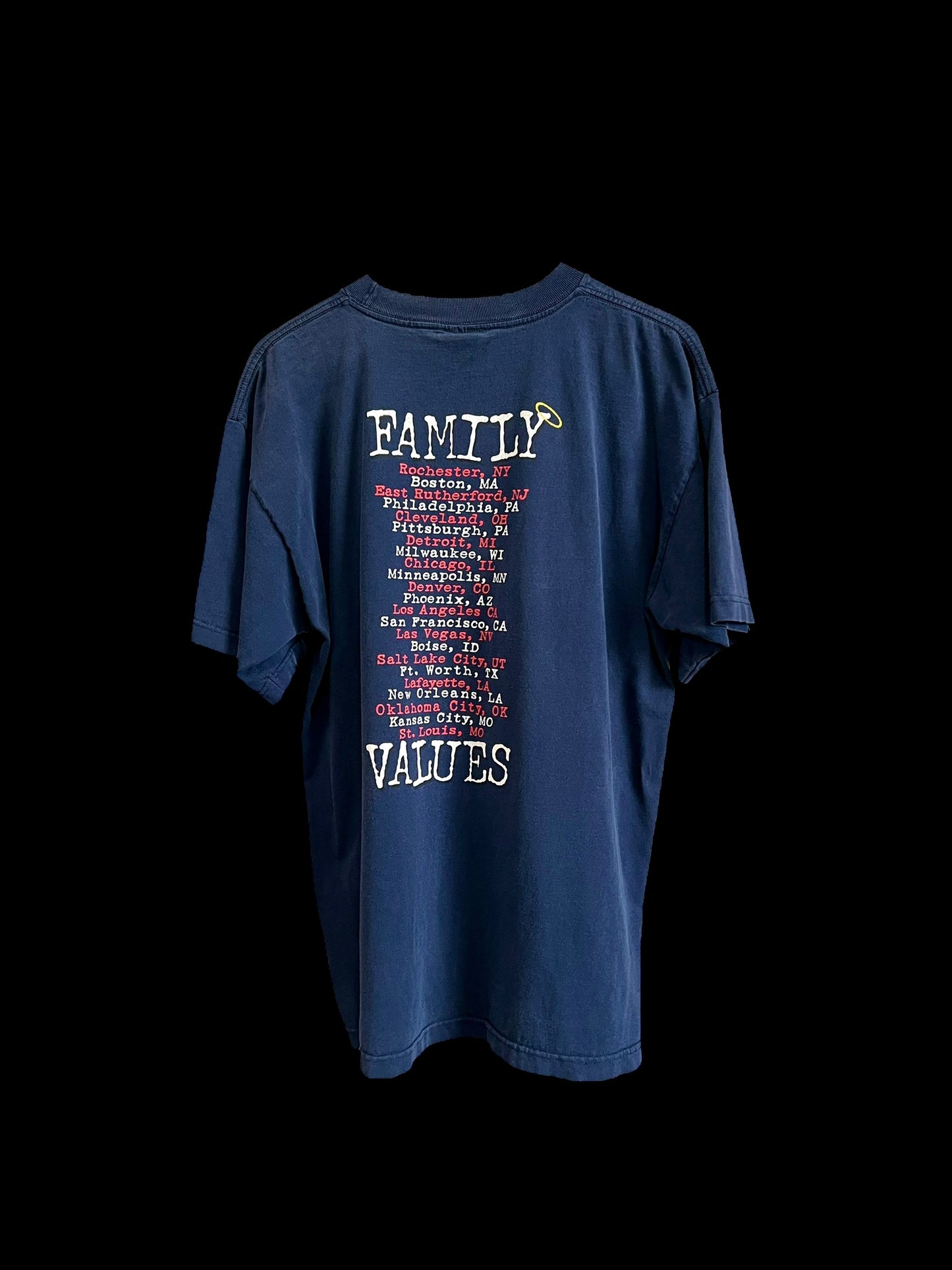 1990s Limp Bizkit Family Value Tour T-Shirt