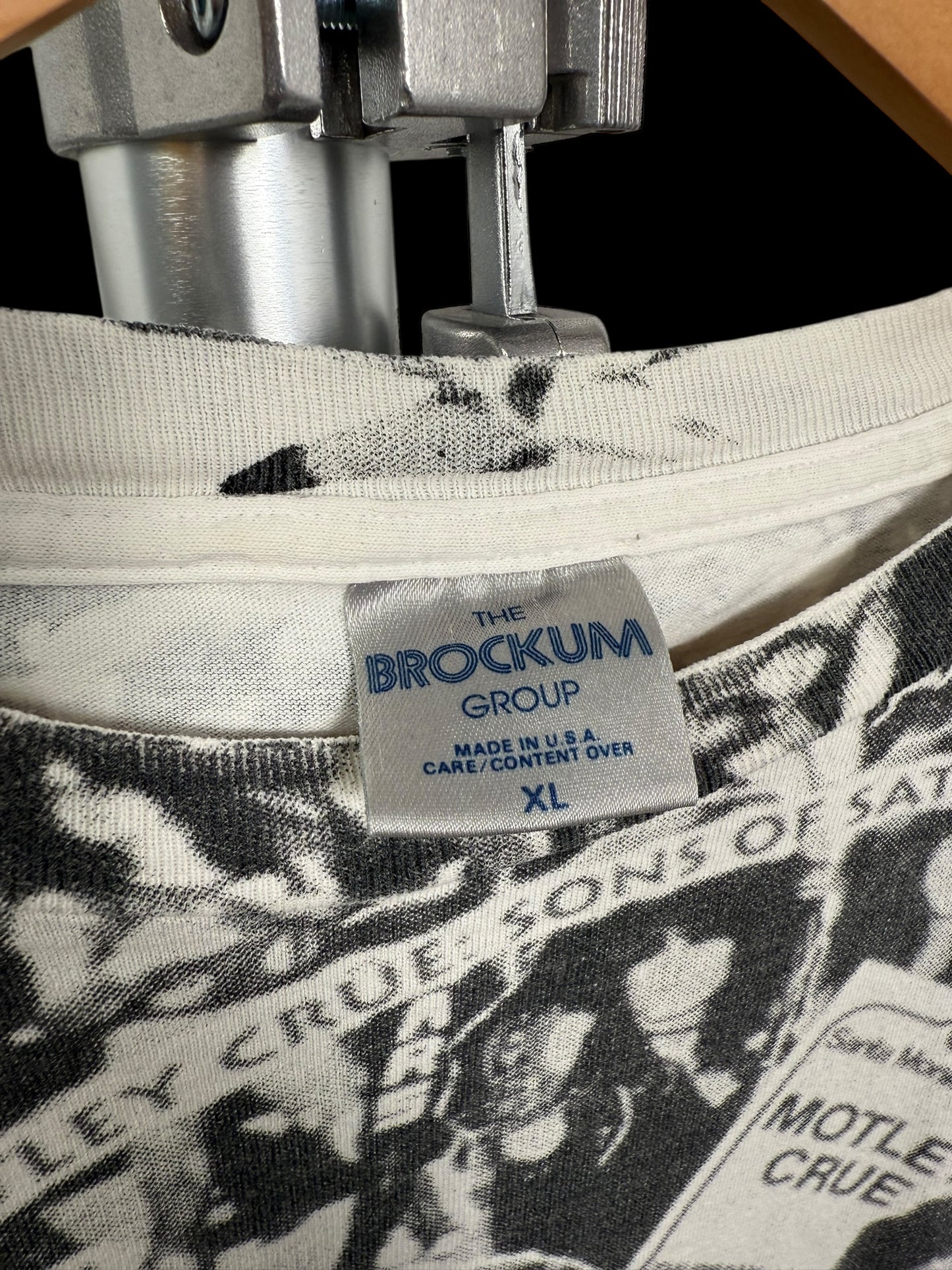 1990s Motley Crue All Over Print T-Shirt