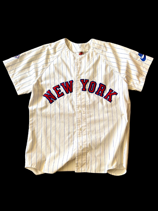 1990s New York Nike Baseball Jersey