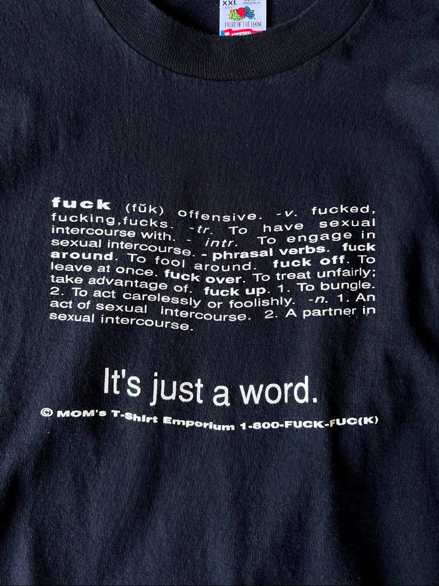 1990s Fuck T-Shirt