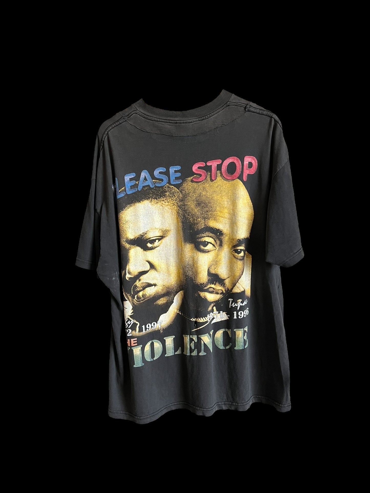 1990s Tupac Biggie Rap T-Shirt