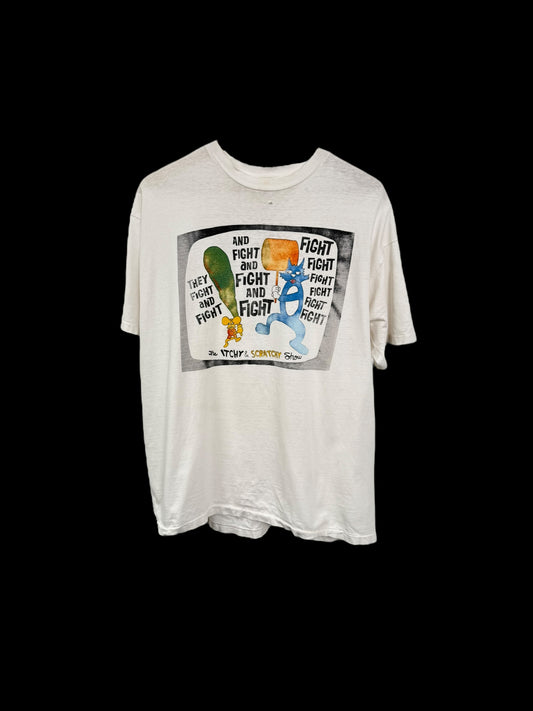 1990s Itchy and Scratchy TV T-Shirt