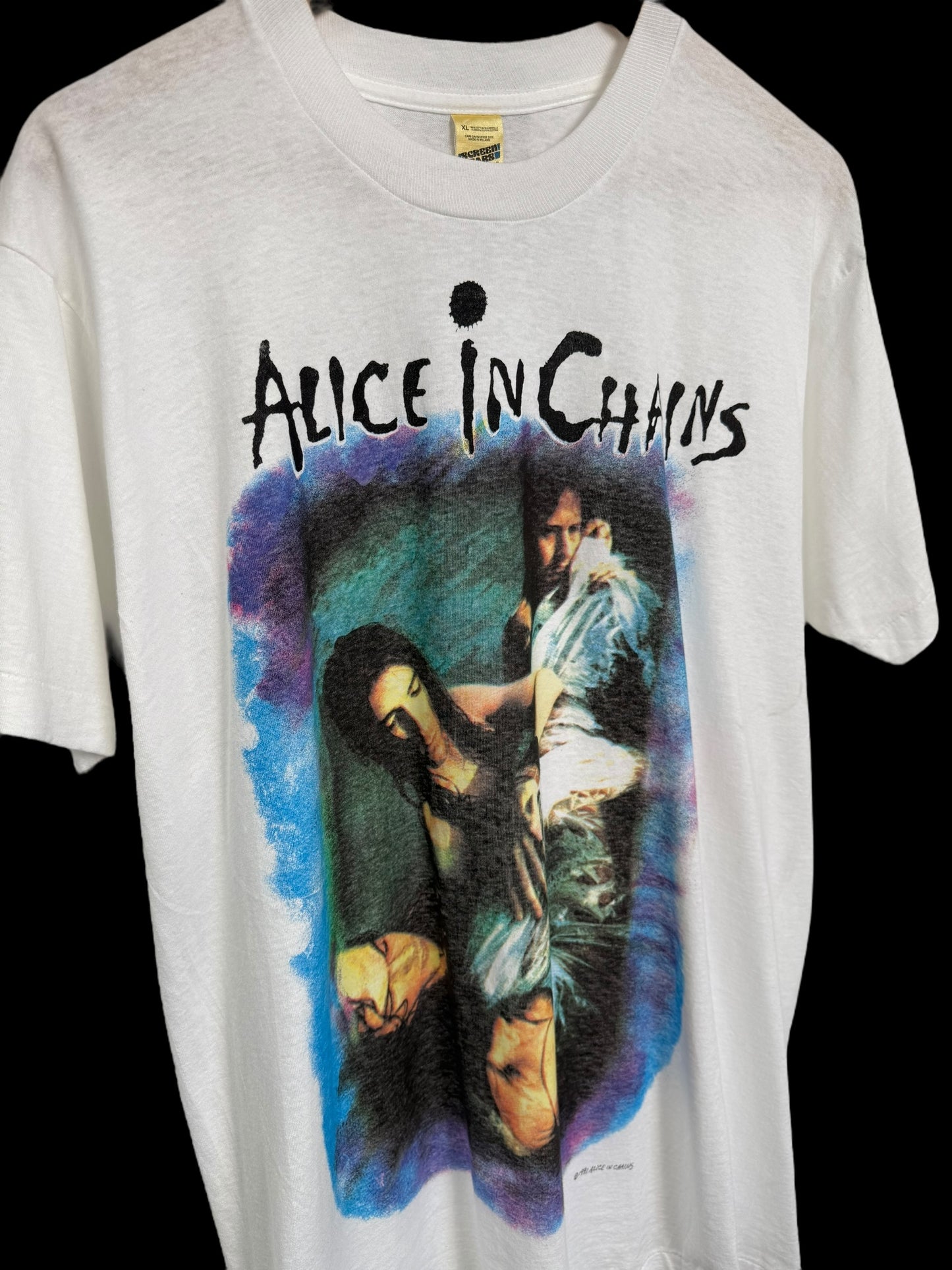 1990s Alice in Chains we die young T-Shirt