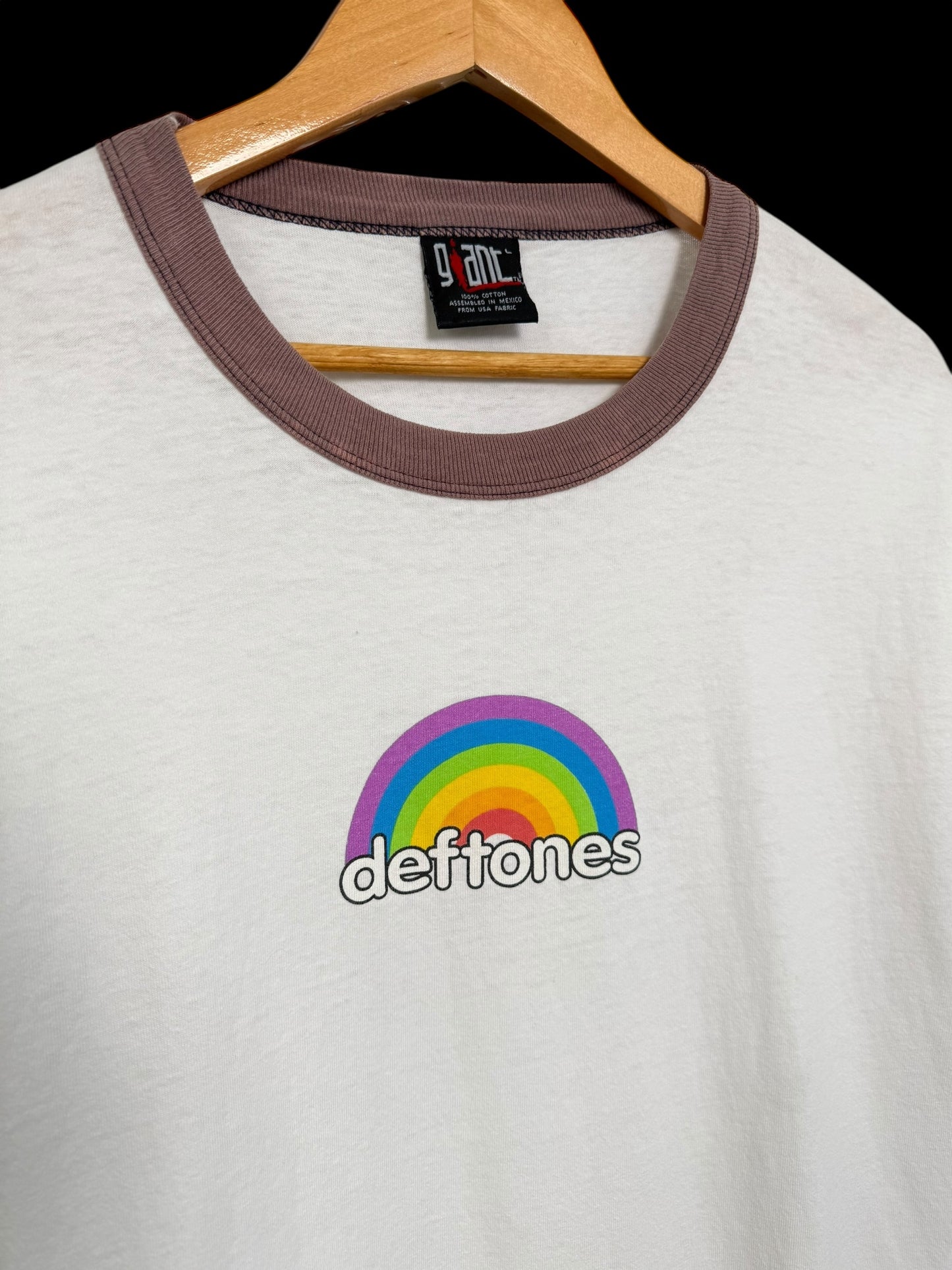 1990s Deftones Rainbow T-Shirt